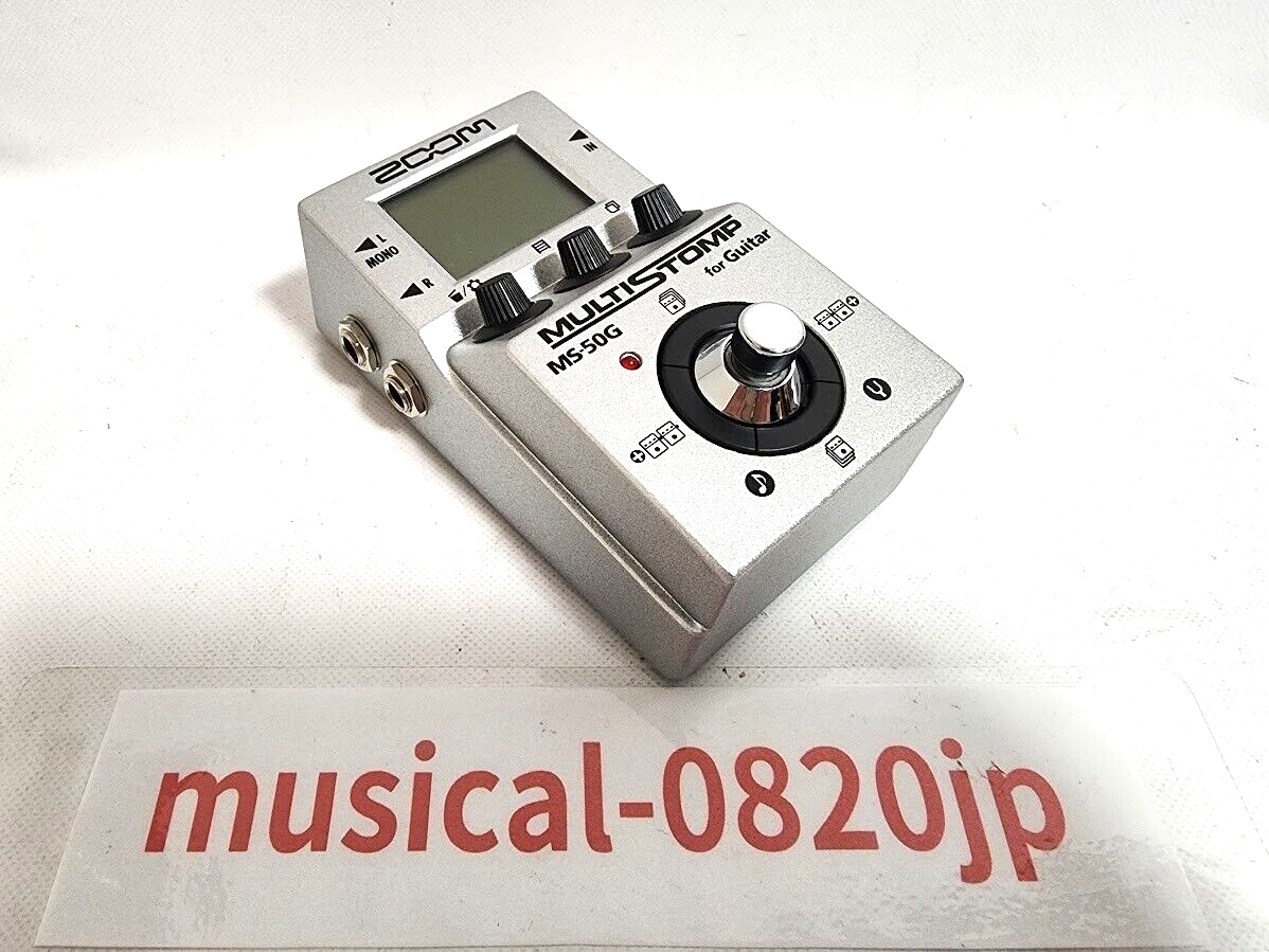 ZOOM MS-50G Multi Stomp Guitar multi-effect pedal | eBay