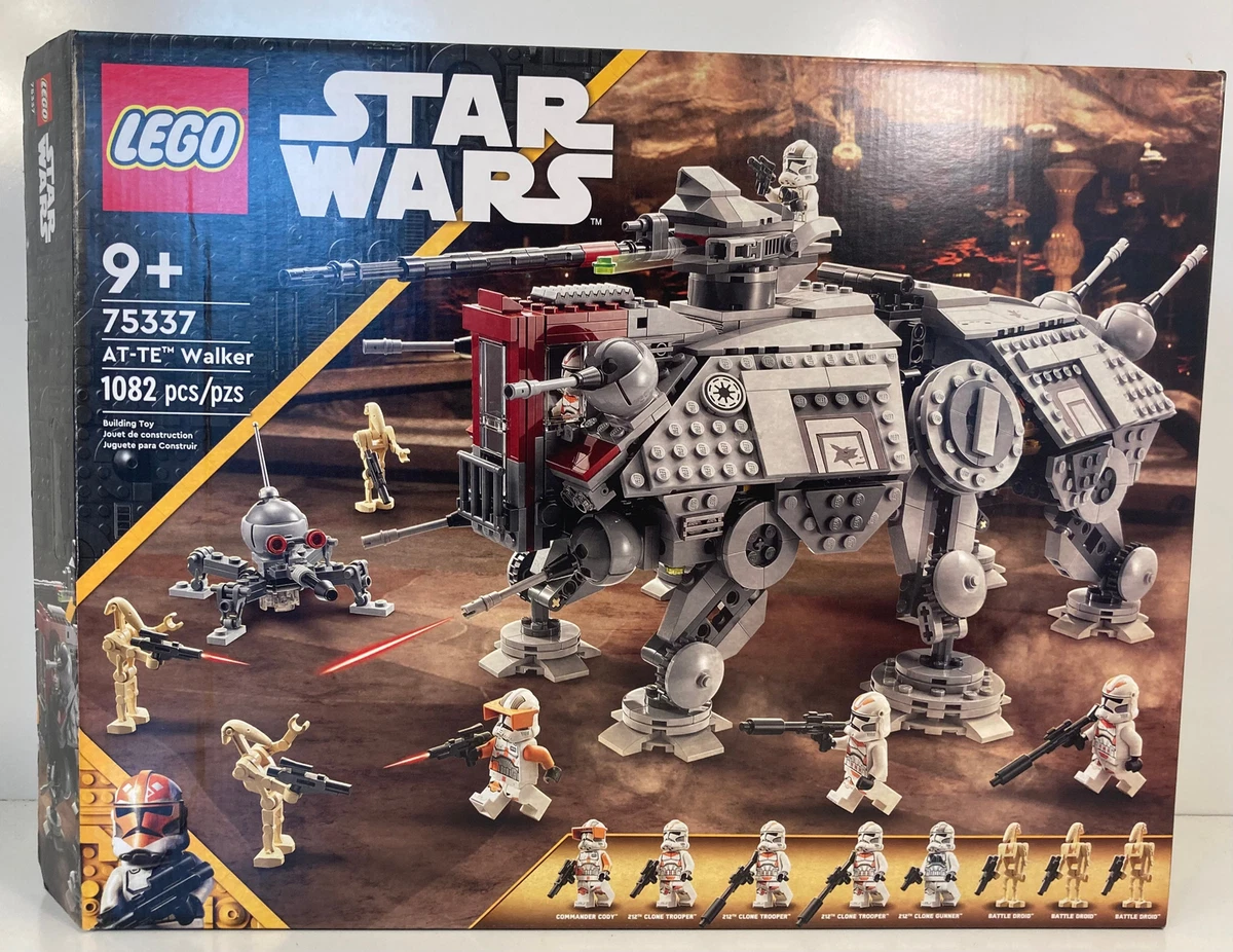 BOX ONLY Lego Star Wars AT TE Walker 75337 LEGO SET NOT INCLUDED