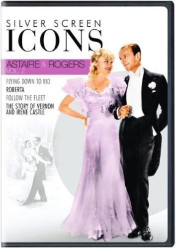 SILVER SCREEN ICONS: ASTAIRE & ROGERS 2 - Region 1 DVD,US Import - Foto 1 di 1