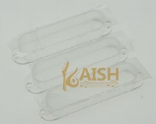 ST Closed Single Coil Pickup Cover Transparent Sealed Pickup Covers for Strat