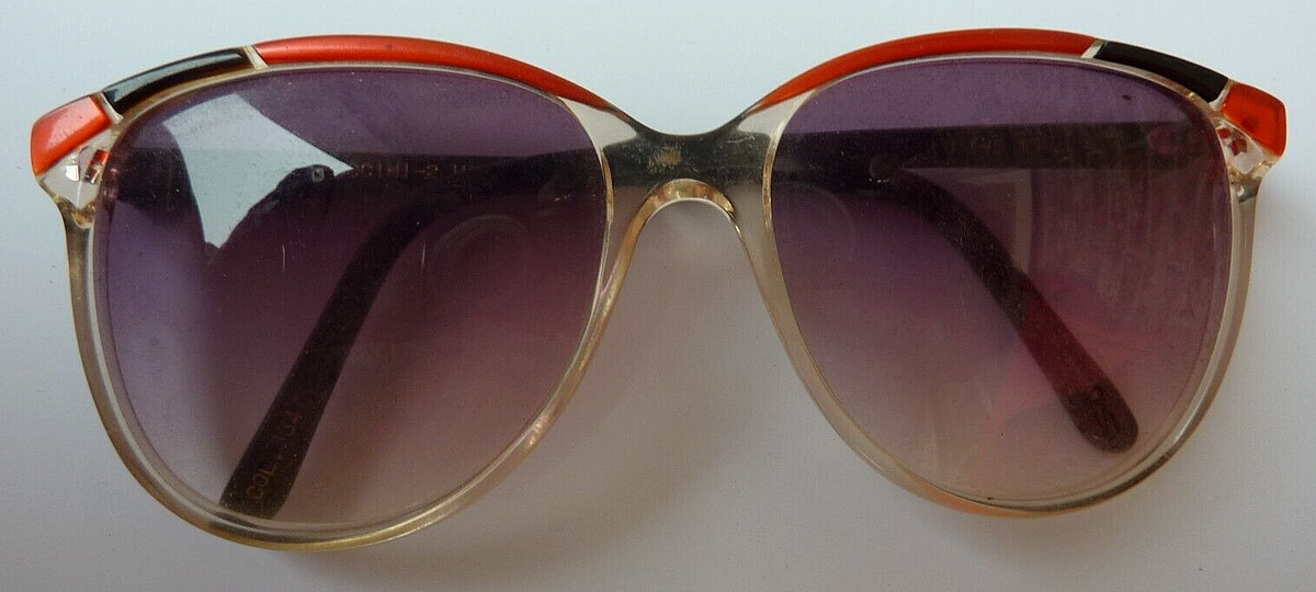 Vintage Black Red Oval Sunglasses Frames Chanel 5001 C 535 91 – Vintage Frames Company main image 3
