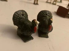 (2) Johillco John Hill & Co J Hill Co FARM ANIMAL TURKEYS GOBBLERS GREEN