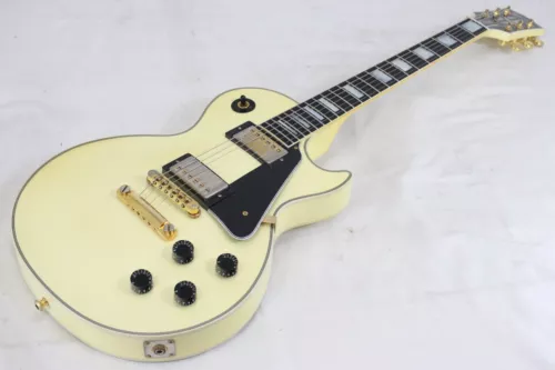 Gibson Custom Shop Les Paul Custom Alpine White 2021 Electric Guitar