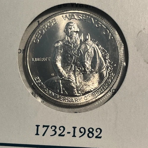 1932-1982 Uncirculated Washington Proof Silver Coin