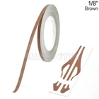 1/8" 3mm Brown Pinstriping Pin Stripe DIY Roll Line Vinyl Decal Sticker 32ft