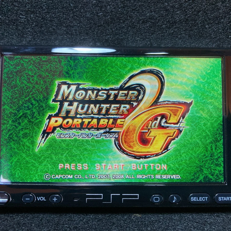 PSP Monster Hunter Portable 1st 2nd 2nd G 3rd 4set Tested Capcom From Japan - Image 4 of 4