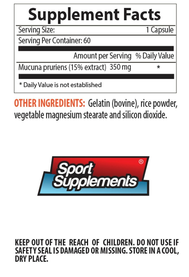 heart health supplements MUCUNA PRURIENS 15 EXTRACT stress complex