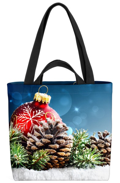 Christbaumkugel Schmuck Deko Tasche Adventskranz Winter Weihnachten Dekoration-image