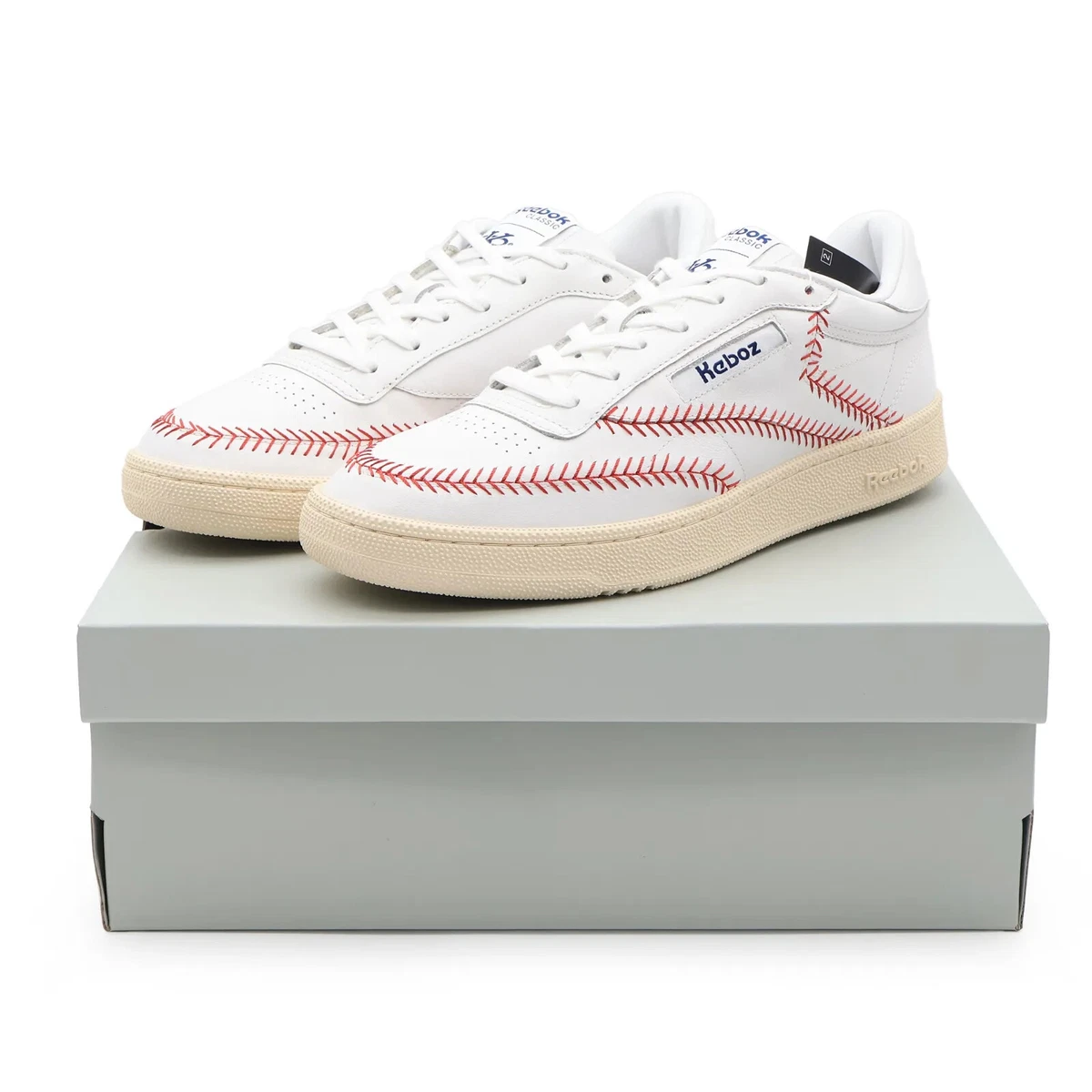 Reebok atmos x Keboz x Club C 85 Vintage Baseball for Sale