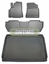 Z330260 SET Kofferraumwanne Gummifußmatten für Citroen Berlingo Multispace 2 B9 