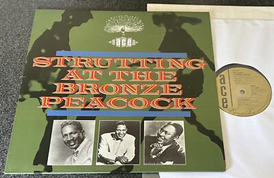 STRUTTING AT THE BRONZE PEACOCK-UK 1987 ACE VINYL LP-MEMPHIS SLIM (NM/M-)