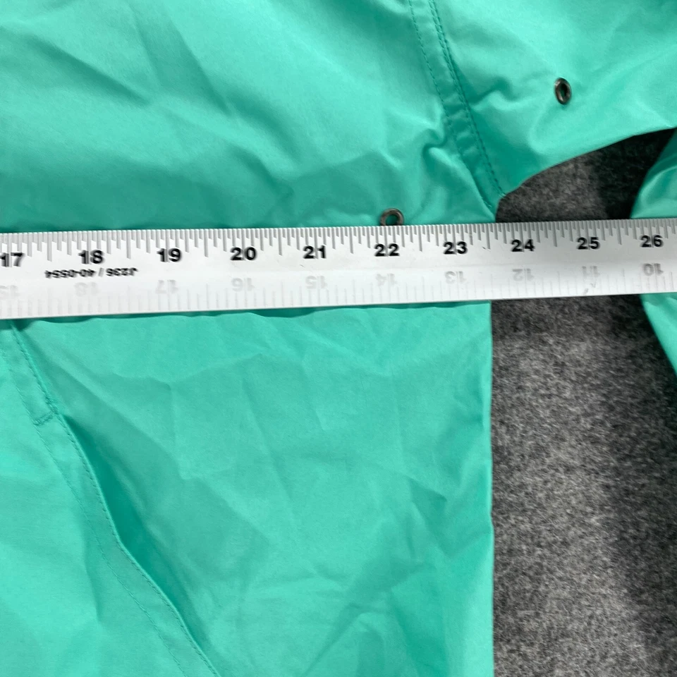 Charles River Apparel Windbreaker Jacket Women M Medium Blue Hooded Zipper - Image 3 of 4