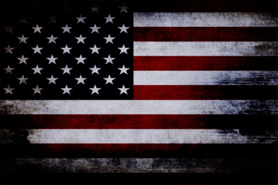United States Of America Usa Flag Vigilance Perseverance Art Wall - POSTER 20x30