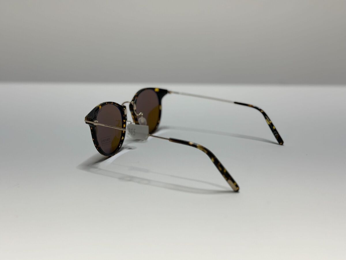 Tom Ford Jamieson TF673 52E Blonde Havana Round Plastic Tom Ford Jamieson TF673 52E Blonde Havana Round Plastic