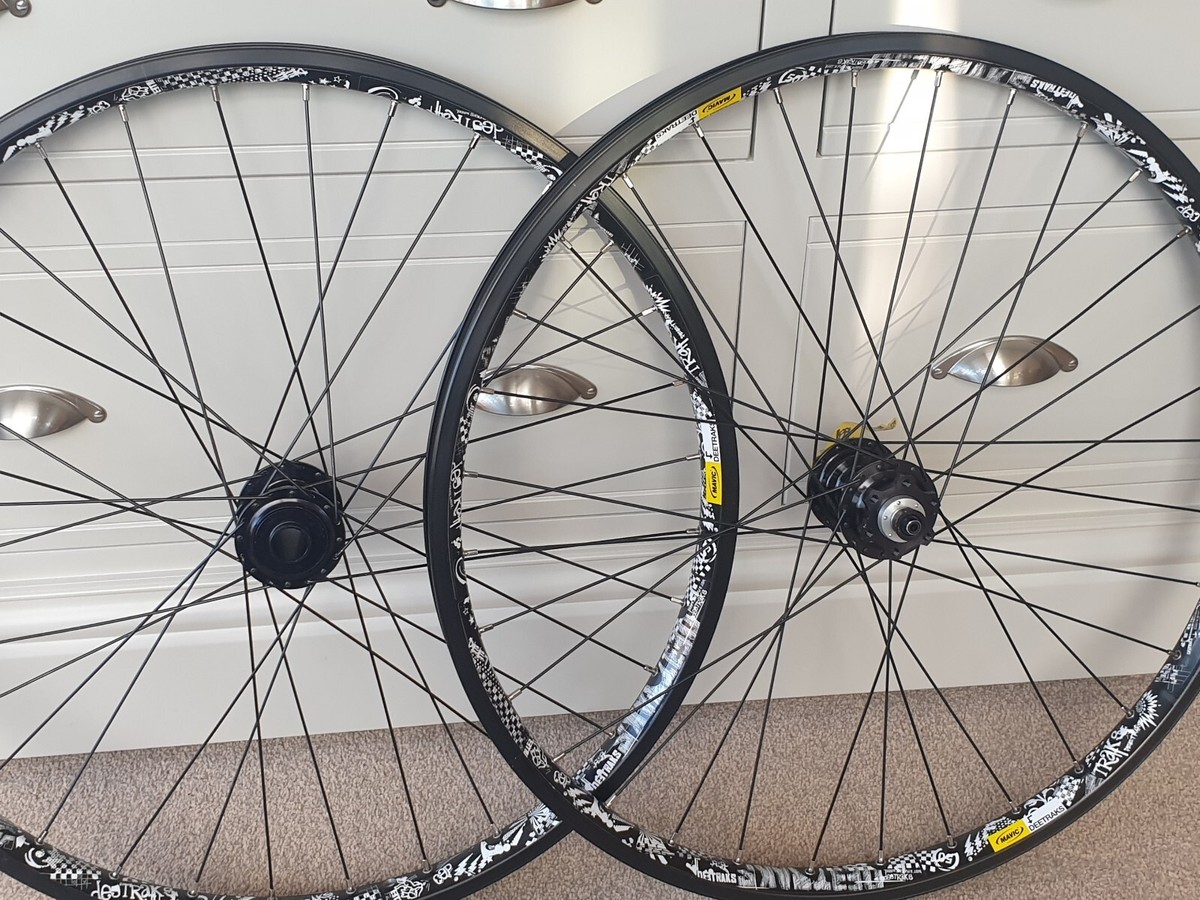 MAVIC Deetraks 09 26インチ 完組ホイール・未使用 Yahoo!オークション - MAVIC DEETRAKS 26inch DHホイール 中古品