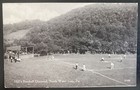 1915 USA Real Picture Postcard Cover Hills Baseball Diamond north Water Gap PA — photo 1