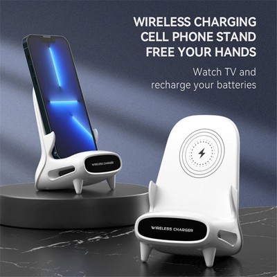 15W Schnell ladegerät Mini-Stuhl Telefon halter Drahtloses Telefon-Ladegerät DE