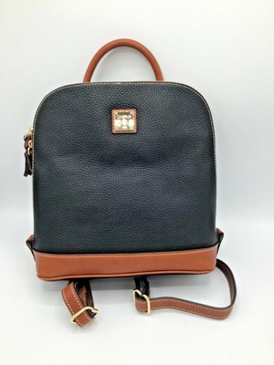 pebble grain zip pod backpack