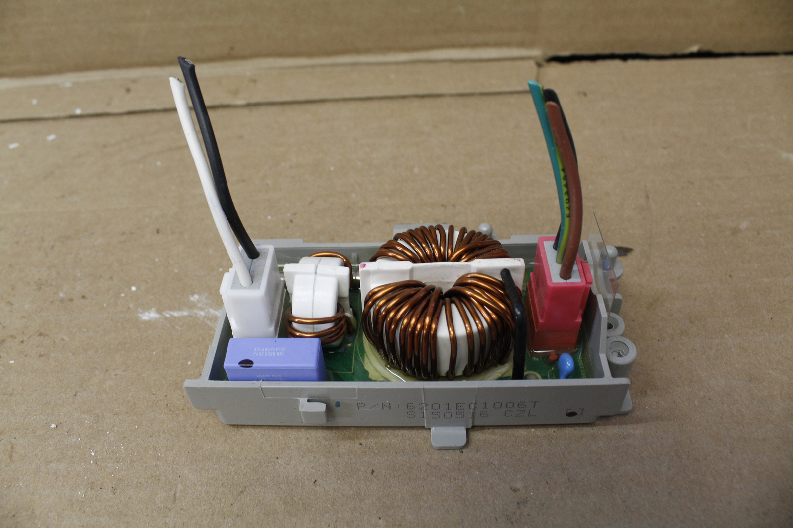 LG Dishwasher Noise Filter Assembly Part 6201EC1006T eBay