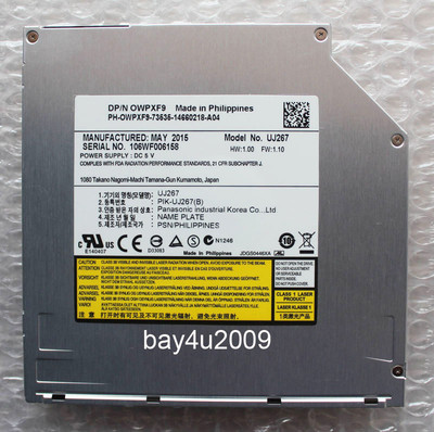 Panasonic UJ267 Ultraslim 9.5mm SATA Slot Load Blu-ray Player