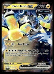 Iron Hands ex 070/182 Paradox Rift Double Rare Holo