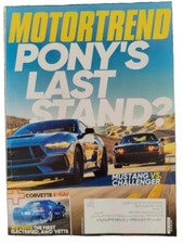 MOTOR TREND Magazine MUSTANG GT3, Corvette E-Ray, China Electric Vehicles