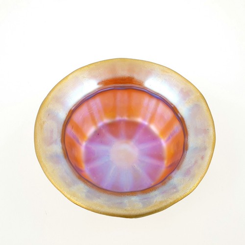 Art Nouveau - glass bowl. L.C. Tiffany, New York, circa 1910. - Picture 2 of 6