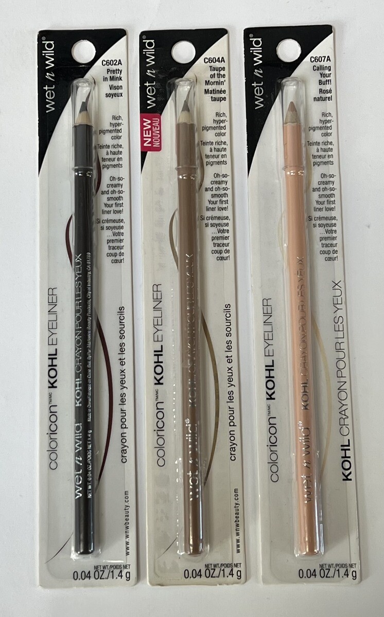  wet n wild Color Icon Kohl Eyeliner Pencil Dark Brown