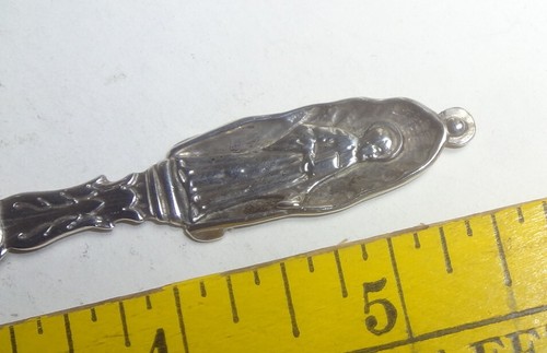 VHTF 1780's FRENCH hallmarked APOSTLE SPOON w/ ST. PHILIP - STERLING SILVER - Picture 10 of 10