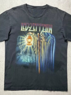 T-Shirt Unisexe Led Zeppelin - Motif Horreur - Couleur Noire - Casual Classic