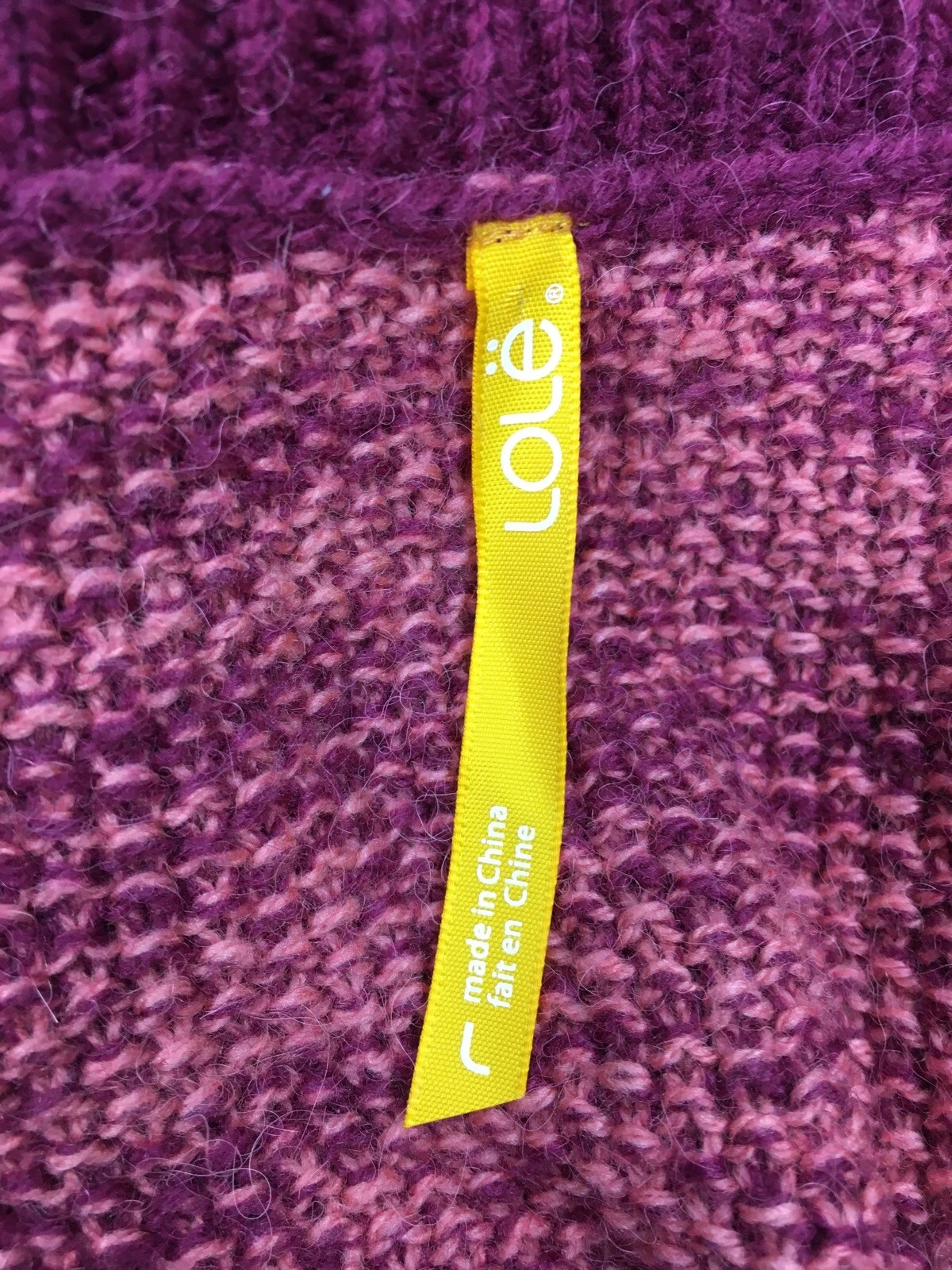 lole sherry pullover nylon alpaca long sleeve sweater