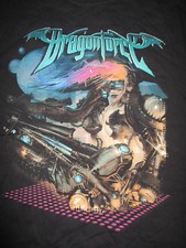 2008 British Power Metal Band DragonForce Ultra Beatdown Concert Tour (XL) Shirt