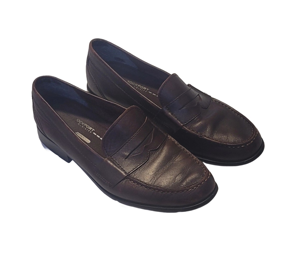 Rockport Walkability ADIPRENE by Adidas Leather Penny 