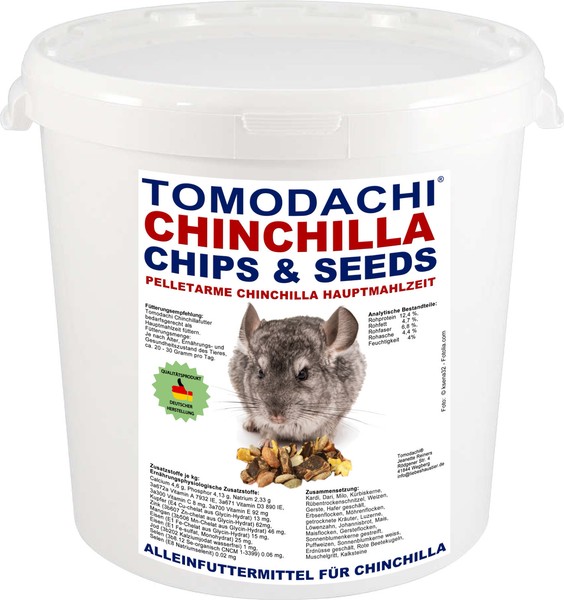 Chinchillafutter Nagerfutter Wenig Pellets MöHrenflocken Erbsenflocken Kerne 2Kg-image