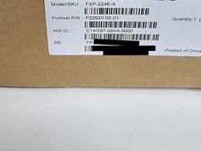 Fortinet FAP-224E-N FortiAP 224E-N 2X2 OUTDOOR DUAL-RADIO AP