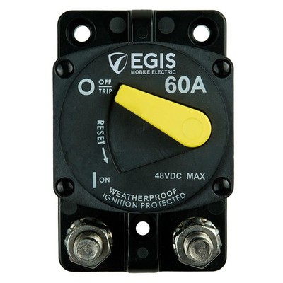 Egis Mobile Electric 4704-060 60A Surface Mount 87 Series Circuit Breaker