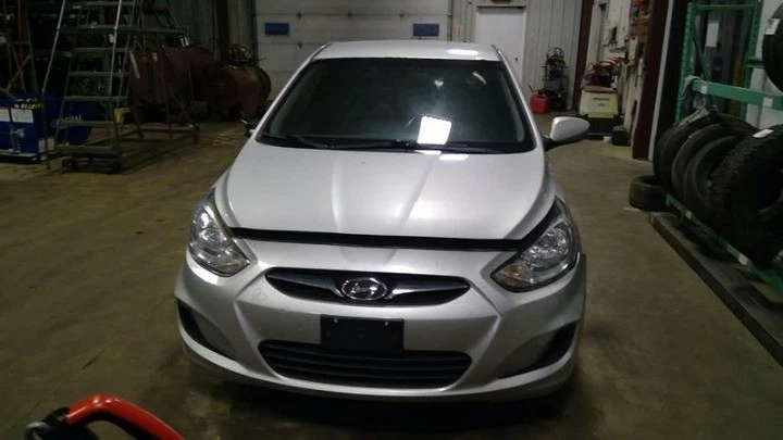 Hyundai Accent 2012-2014 aire acondicionado calefacción climatización manual acabado opaco OEM Foto 3 de 4