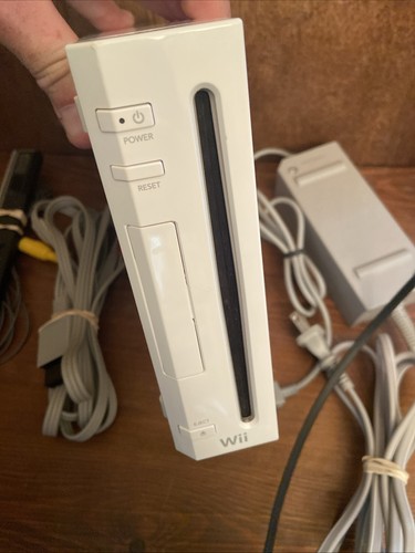 Console Nintendo Wii RVL-001 bianca sistema di gioco USA - Foto 4 di 10