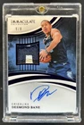 2024-25 Panini Immaculate Desmond Bane Patch Auto Autograph FOTL #/8 Grizzlies