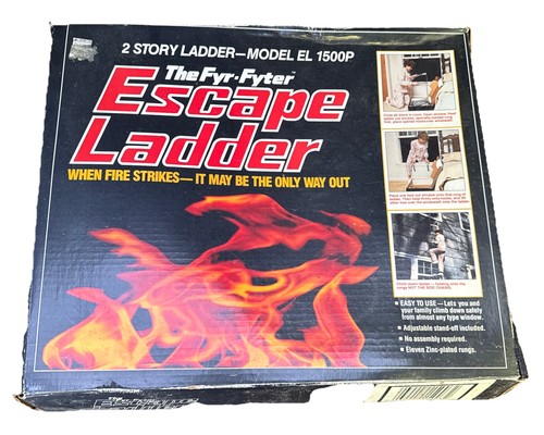 Fyr-Fyter EL 1500P Two-Story 14ft Fire Escape Ladder