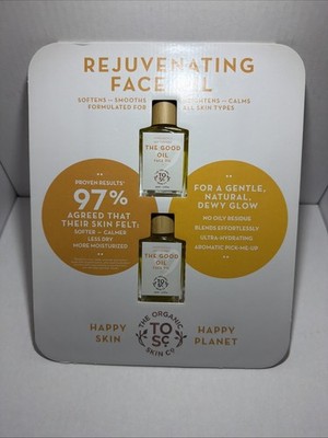 The Organic Skin Co The Good Oil Honeysuckle Turmeric Face Oil 2 Bottles
