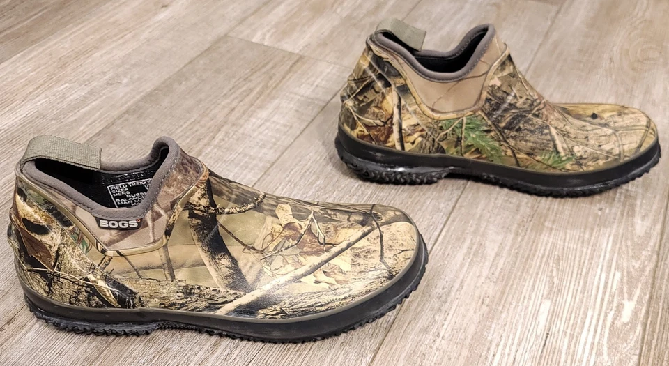 BOGS Field Trekker Hunt Fish Rubber Shoes Mens US 10 Realtree AP Camo Waterproof - Image 4 of 4