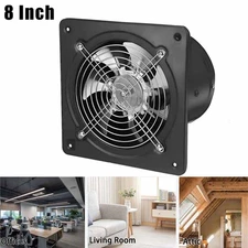 8 Inch Wall Mounted Blower Kitchen Exhaust Fan Ventilation Extractor Fan