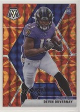 2020 Panini Mosaic Rookies Reactive Orange Prizm Devin Duvernay #232 06rw