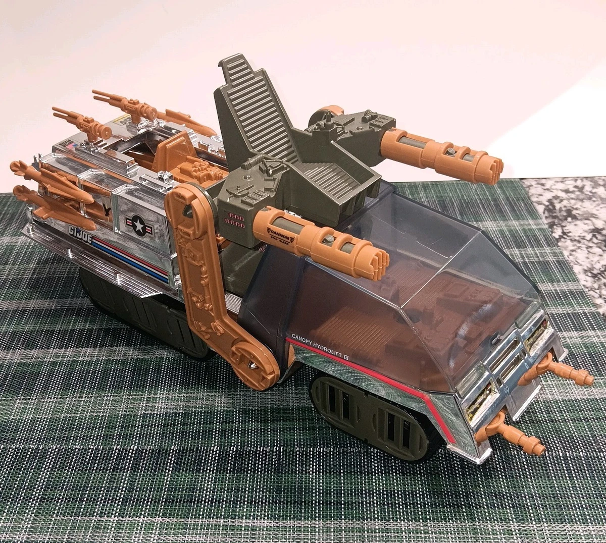 NOTICES ORIGINALES VEHICULES GIJOE GI JOE VINTAGE COBRA VATAL SHARK + FEUILLET