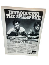 1977 Sharp Eye Stereo Deck Vintage Audio Print Ad Tape Finder