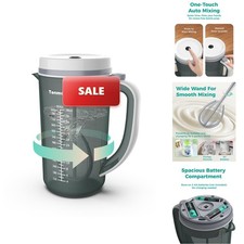 Tenmonth Electric Baby Formula Mixer Pitcher, Baby Formula Maker No Drip Spout