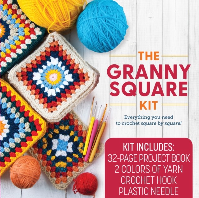The Granny Square Kit by Margaret Hubert (Kit)
