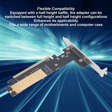 Pcie X16 To M.2 Adapter Card Professional Efficient Full Height Pci Expres AM