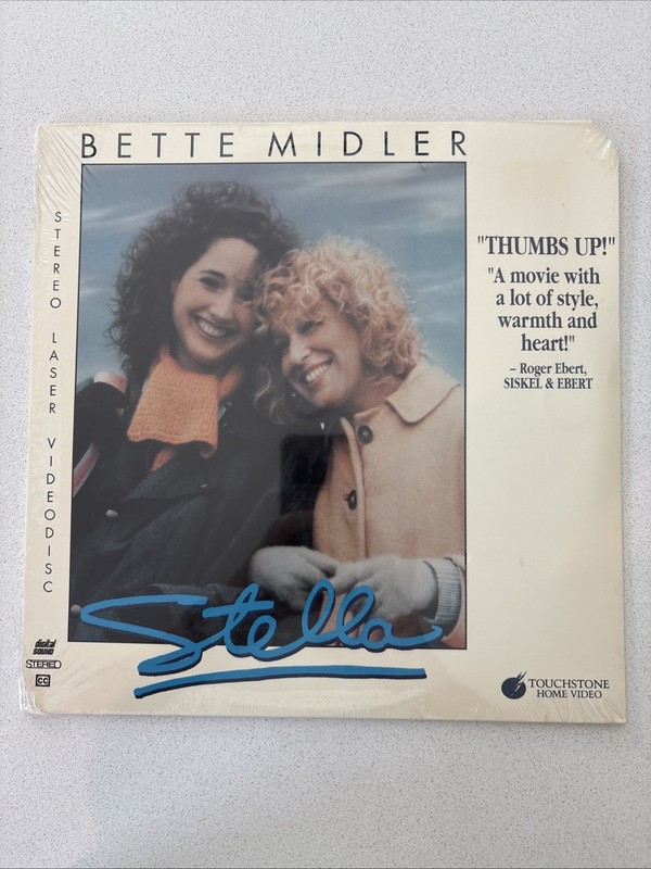 Stella (1989) - Laserdisc Bette Midler, John Goodman. BRAND NEW SEALED